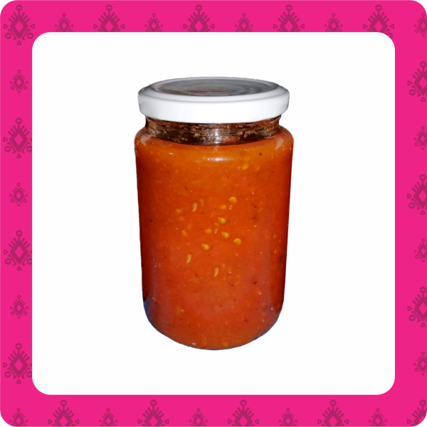 Salsa Roja de Chile de Árbol Seco